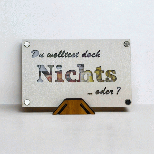 Du wolltest doch nichts